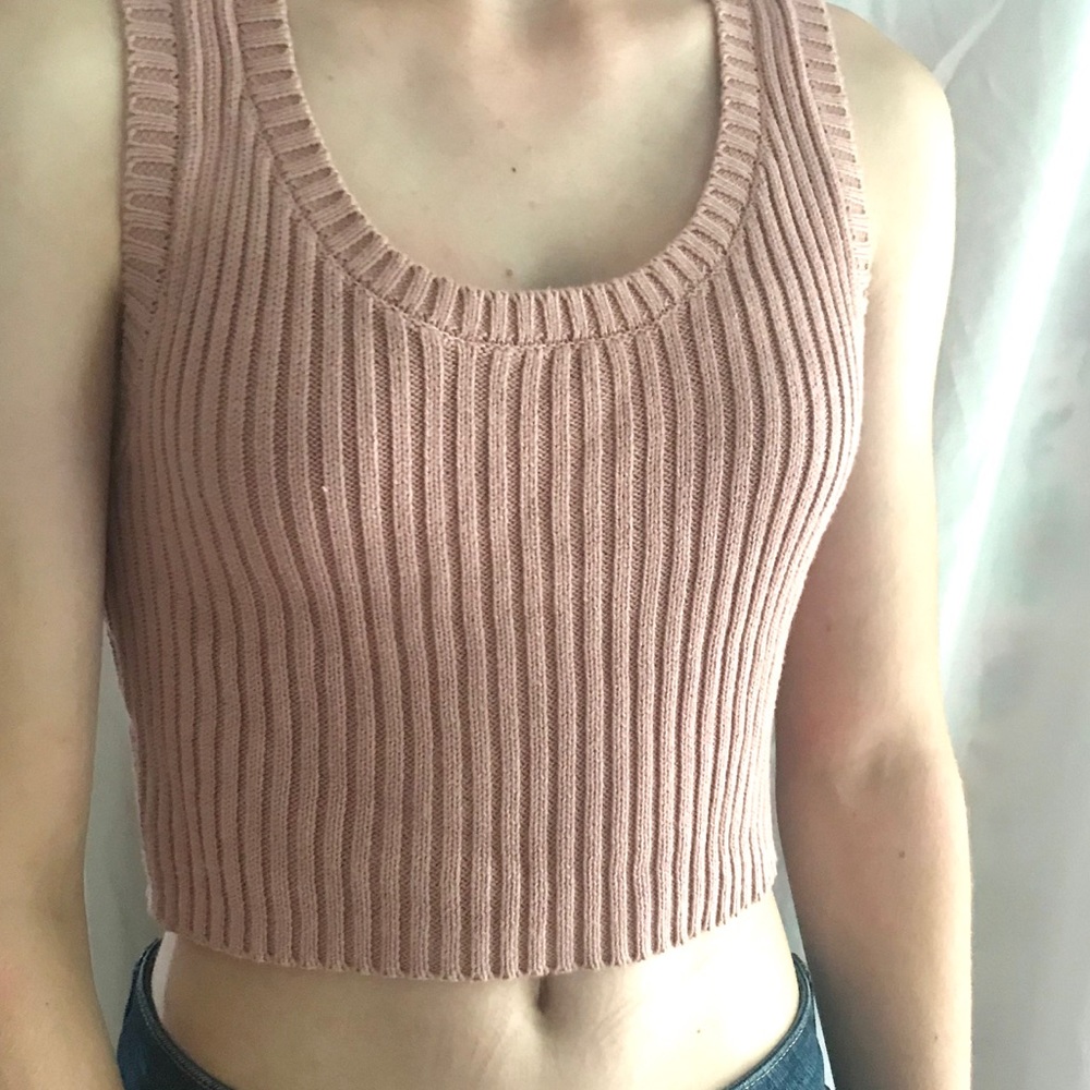 Forever 21 | women’s dusty pink crop top- …
